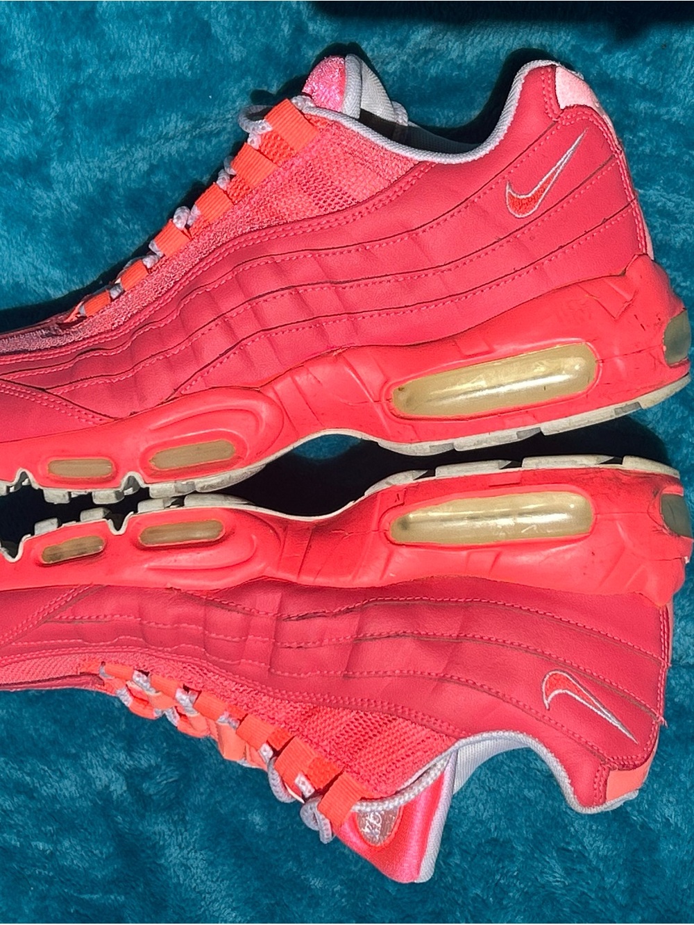 Nike Air Max 95- Vibrant Coral/Hot Pink - Picture 6 of 10